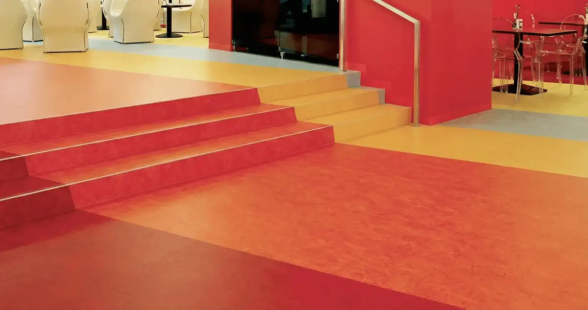 Snack bar with beautiful professionally installed linoleum flooring in Nashua, NH